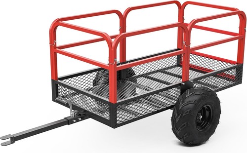 Atv trailer dump cart - atv, tow