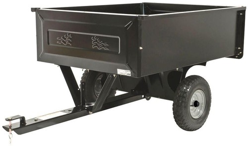 Steel dump cart tractor - dump,