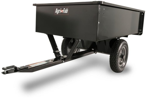Steel dump cart tractor - steel,